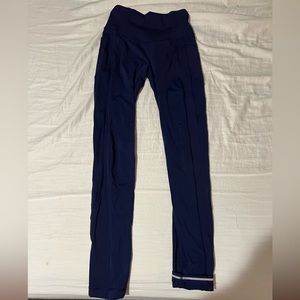 Lululemon All the Right Places Pant Navy Blue Sz 4 EUC